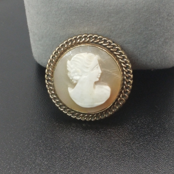 Antique/Vintage 1940s Catamore Gold Filled Brooch - Picture 9 of 9